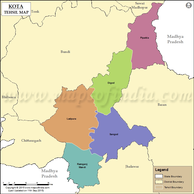 Imagesource: MapsofIndia Tehsil of Kanwas not shown in map