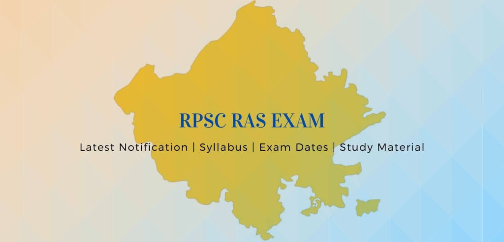 RPSC RAS Exam notification syllabus study material