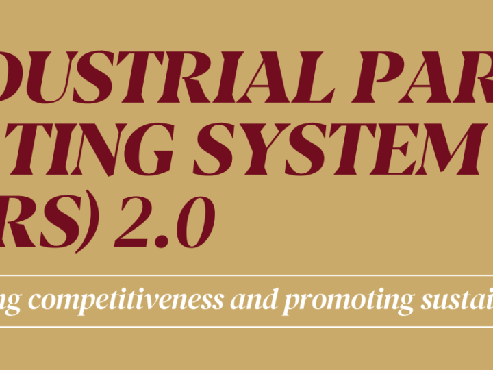 Industrial Park Rating System Report 2021